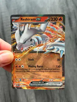 Reshiram Ex 020/086 Double Rare Holo S&V White Flare Pokemon Card TCG Pokemon - Image 3
