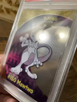 Pokemon Topps Mewtwo Clear Card - Psa 7 - - Image 3
