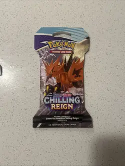 Pokemon Chilling Reign Booster Pack - 10 Cards Pack - SEALED 4 Pack Lot x4 - Image 3