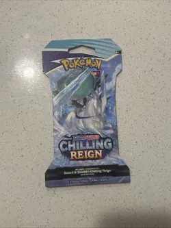 Pokemon Chilling Reign Booster Pack - 10 Cards Pack - SEALED 4 Pack Lot x4 - Image 4