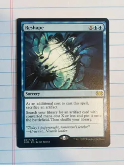 Reshape Double Masters Regular Magic the Gathering Card - Image 1