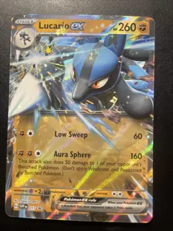 Lucario ex - 017 Holofoil 017 Promo SV: Scarlet & Violet Promo Cards NM/Mint - Image 1
