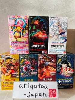 ONE PIECE Card Game Booster Box Japanese [OP-01 02 03 04 05 06,EB-01] 7box set - Image 1