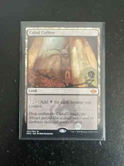 MTG Cabal Coffers Modern Horizons 2 Near Mint Condition - Image 1