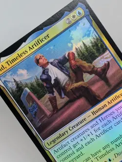 Cid Timeless Artificer (0412) FOIL FF VII Final Fantasy 7 MTG Magic Gathering - Image 5