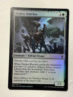1 x Eyeless Watcher - Foil - Battle for Zendikar - LP - Magic The Gathering -MTG - Image 1