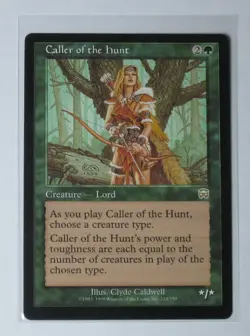 Caller of the Hunt - Mercadian Masques - MTG Magic the Gathering - Image 1