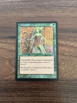 Magic the Gathering MTG Rushwood Dryad (263) Mercadian Masques NM - Image 1