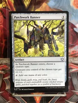 Patchwork Banner (Non-foil) Bloomburrow 0247 Uncommon MTG - Image 1