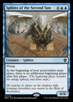 MTG Murders at Karlov Manor Commander - Sphinx of the Second Sun - Image 1