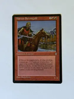 Marton Stromgald Ice Age Regular MTG Magic The Gathering - Image 1