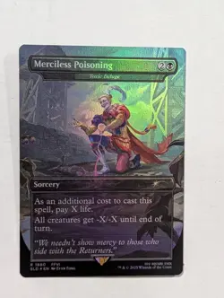 Merciless Poisoning - Toxic Deluge - Secret Lair Final Fantasy SLD - Ex NM - Image 1