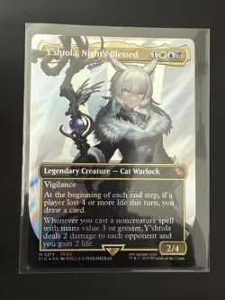 Y'shtola, Night's Blessed (Borderless) (Surge Foil) Commander: Final Fantasy NM - Image 1