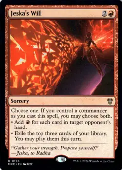 Jeska's Will Commander: Murders at Karlov Manor 156 NM MTG - Image 1