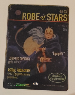 Robe of Stars Showcase Foil 0121 SPG NM/MT [Edge of Eternities:MTG] - Image 2