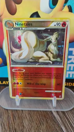 NINETALES Call of Legends POKEMON Reverse Holo 2011 Trading Card 17/95 - Image 1