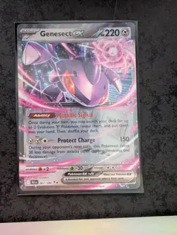 Pokemon TCG Black Bolt - Genesect EX 067/086 - Double Rare - NM - Image 1