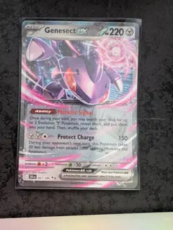Pokemon TCG Black Bolt - Genesect EX 067/086 - Double Rare - NM - Image 1