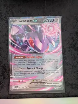 Pokemon TCG Black Bolt - Genesect EX 067/086 - Double Rare - NM - Image 1