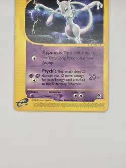 Mewtwo 56/165 -Vintage Rare Pokemon Card- Expedition NON HOLO - Image 3