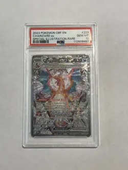 2023 Pokemon OBF en Special Illustration Rare #223 Charizard EX Gem Mint PSA 10 - Image 1
