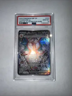 2023 Pokemon OBF en Special Illustration Rare #223 Charizard EX Gem Mint PSA 10 - Image 4