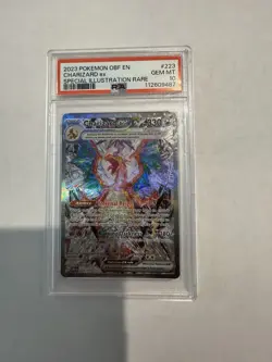 2023 Pokemon OBF en Special Illustration Rare #223 Charizard EX Gem Mint PSA 10 - Image 5
