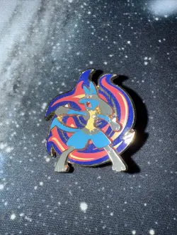 Lucario Pin 2022 Official Pokemon Collector's Pin - Image 1
