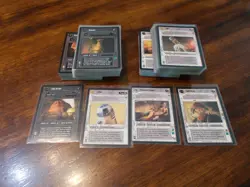 Decipher Star Wars CCG Jabba's Palace BB Complete 180-Card Set LP/NM - Image 1