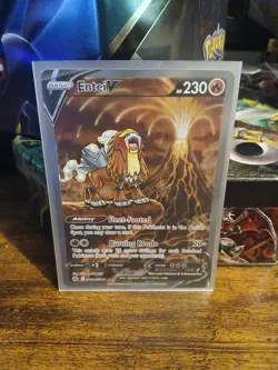 Entei v Crown Zenith Galarian Gallery Holo Ultra Rare Pokemon TCG GG36/GG70 - Image 1