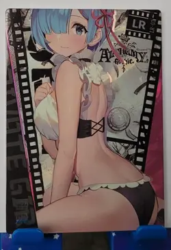 REM Re:Zero Goddess Story Waifu Card Private Girl Waifu LR-03 Anime Card - Image 1