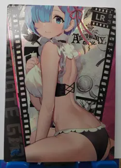 REM Re:Zero Goddess Story Waifu Card Private Girl Waifu LR-03 Anime Card - Image 2