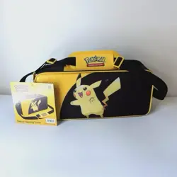 Ultra PRO Pokemon Pikachu Deluxe Gaming Trove Trading Card Bag Collectors - Image 1