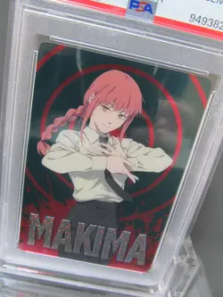 PSA 10| 2023 Forte Chainsaw Man Collectors Card MAKIMA SR Foil Stamping #cm1 - Image 4