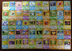 Pokemon Card Game Japanese Lot Set 50 Old Back Vintage 1996 Free Shipping - Image 1