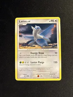 Pokemon Latios 4/17 Pop Series 7 Promo Non Holo Rare Card NM - Image 1