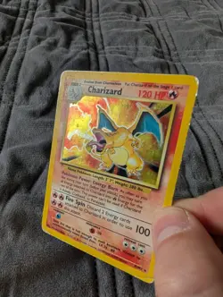 Pokemon TCG Charizard 4/102 Card Holo Unlimited Rare Original Base Set 1999 - Image 2