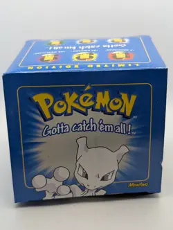 Pokemon MEWTWO 23k Gold Plated Trading Card 1999 Still Sealed With Box - Image 1
