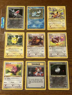 Lot of 35 Cards HOLO 1ST EDITION Vintage Pokemon Card Binder Collection Jolteon - Image 3
