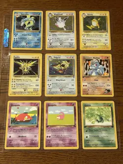 Lot of 35 Cards HOLO 1ST EDITION Vintage Pokemon Card Binder Collection Jolteon - Image 5