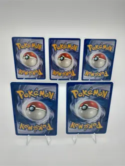 Pokemon TCG 2002 Expedition Base Set Non-holo Card Lot 5 Cards LP-NM - Image 2