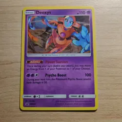 Deoxys SM164 - NM HOLO Black Star Promo Sun & Moon - Pokemon 2019 TCG Card - Image 1