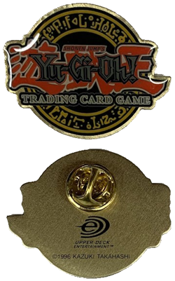 Yu-Gi-Oh! Pin 1996 Badge Pinback Upper Deck Vintage for Trading Card League - Image 1