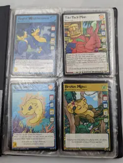 92pc Binder set Neopets Trading Card Game Cards - Image 1