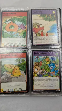 92pc Binder set Neopets Trading Card Game Cards - Image 3