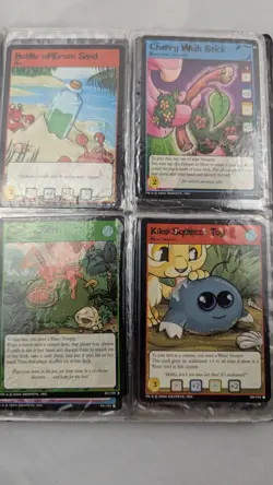 92pc Binder set Neopets Trading Card Game Cards - Image 4