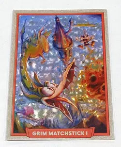 Cuphead Out Of The Cards Grim Matchstick I 035/160 Crackle Holo 188/250 - Image 1