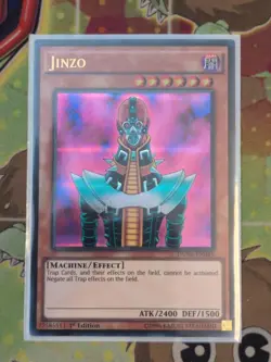 DUSA-EN045 Jinzo Ultra Rare 1st Edition Mint Yugioh Card - Image 1
