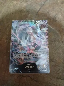 One Piece Card Game TCG Smoker ST Black Deck - Image 1