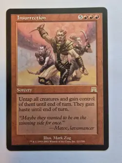 MTG Insurrection Onslaught Card 213/350 Regular Rare, Lp Condition - Image 1